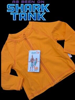 Shark Tank swimzip rushguard Top 2T